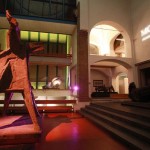 il Museo Marino Marini giochi di luci per la festa di Fabrizio Moretti Night of Art