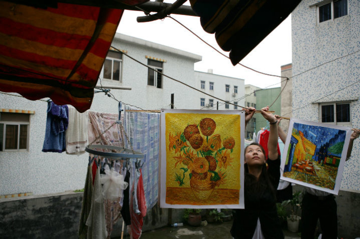 Chinas Van Gogh di Yu Haibo Yu Tianqi Kiki 05