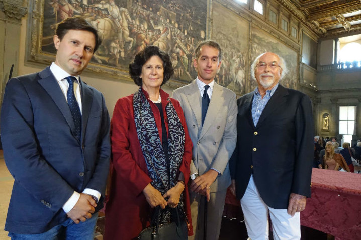 BIAF_2017_ Palazzo Vecchio_Sindaco Nardella_ Borletti Buitoni_ Moretti_ Frascione_ ph GMoggi