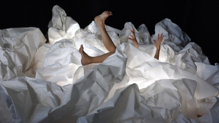 Une minute de blancheur just avant di Johanne Chagnon