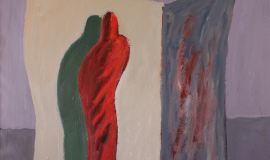 Karl Stengel - Senza titolo 30 - Acrilico su tela 101x101cm HR