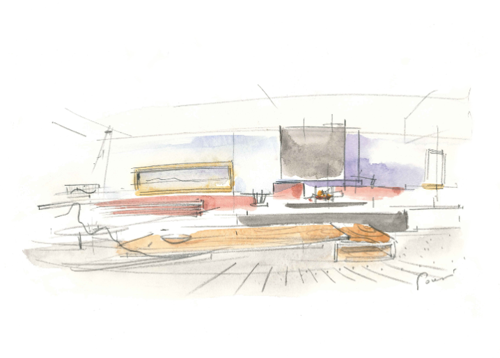 web Serie Visioni di Città Analoghe_Pereta_Sketch_Watercolor_interior_06