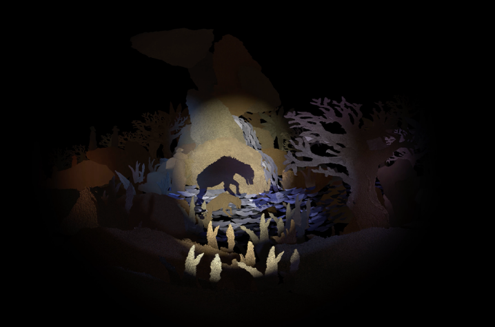 web 3.Claudia Losi, Anìmule vr. Il mondo sottile, 2025, VR film frame, courtesy artist